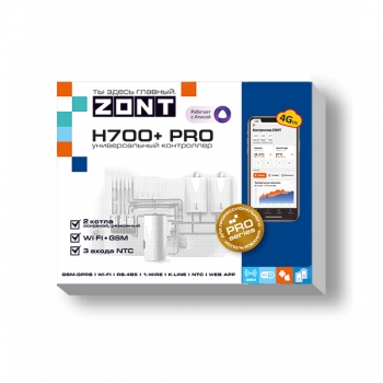 Универсальный контроллер ZONT H700+ PRO - ML00005557 Универсальный контроллер ZONT H700+ PRO - ML00005557